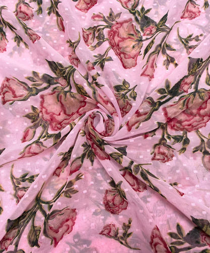 Buy Printed Georgette Fabric Online